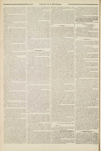 Le Courrier de la Martinique (1851, n° 4)