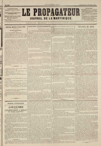 Le Propagateur (1880, n° 85)
