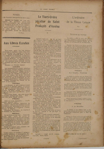 La Libre pensée (n° 6)