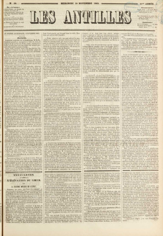 Les Antilles (1869, n° 90)