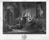 Eugène et Hortense consolant leur mère dans sa prison