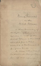 Forum of governement in the british colonies (summary of the system of government in operation ineach of the Bristish colonies)