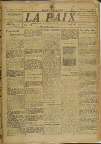 La Paix (n° 1561)