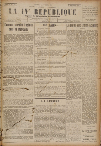 La IVème République (n° 31)