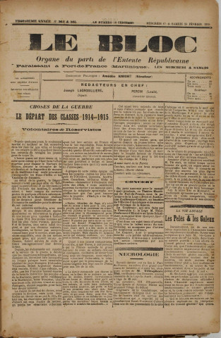 Le Bloc (n° 364)