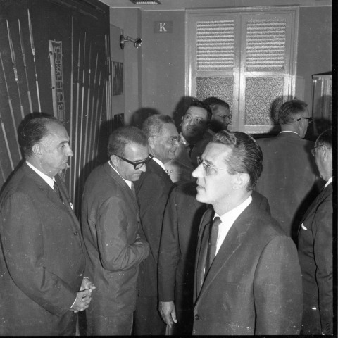 Fort-de-France, centre-ville. Musée départemental de l'Archéologie précolombienne et Préhistoire : inauguration et salle d'exposition des collections