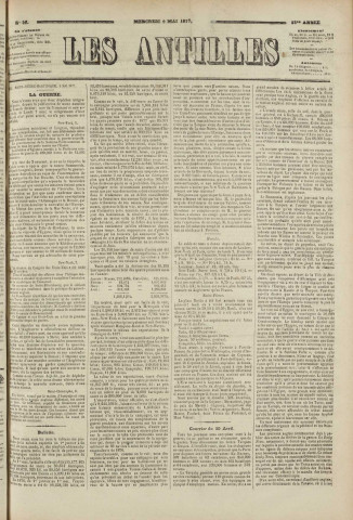 Les Antilles (1877, n° 36)