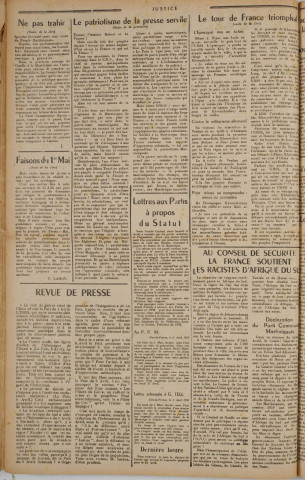 Justice (1960, n° 14)