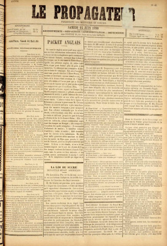 Le Propagateur (1890, n° 48)