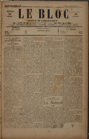 Le Bloc (n° 83)