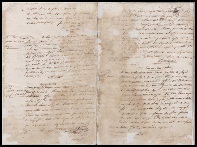 Population esclave : naissances, décès