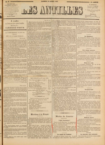 Les Antilles (1894, n° 33)