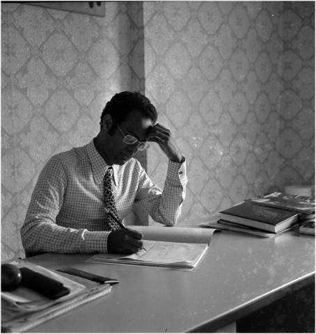 Technique photographique. portrait : sujet photographié Emile Gros-Desormeaux