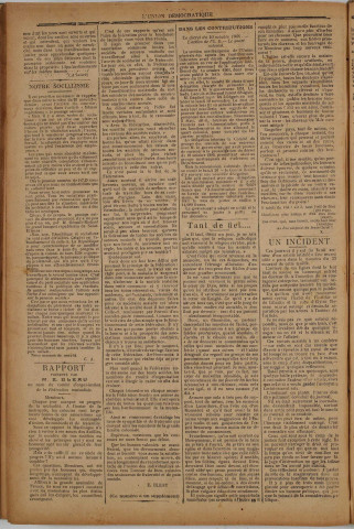 L'Union démocratique (n° 221)
