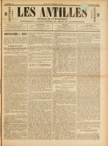 Les Antilles (1898, n° 16)