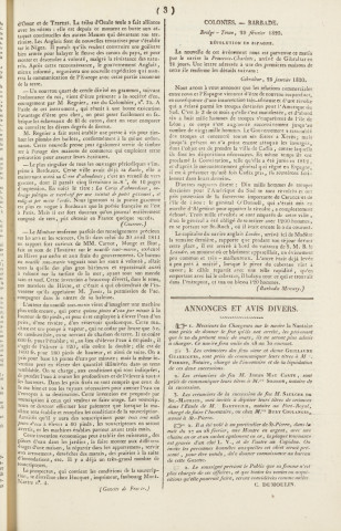 Gazette de la Martinique (1820, n° 20)