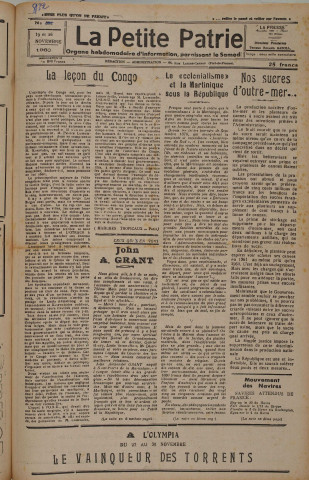 La Petite Patrie (n° 822)
