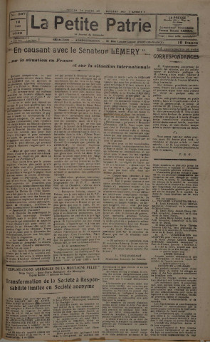 La Petite Patrie (n° 367)
