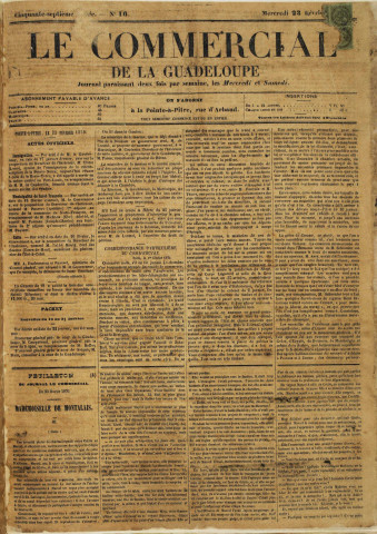 Le Commercial (1870, n° 16)