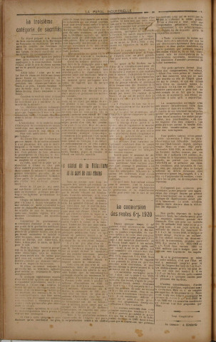 La Parole industrielle (n° 35)