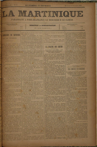 La Martinique (année II, n° 91)