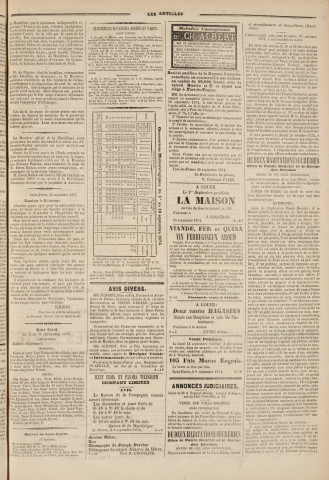 Les Antilles (1874, n° 71)