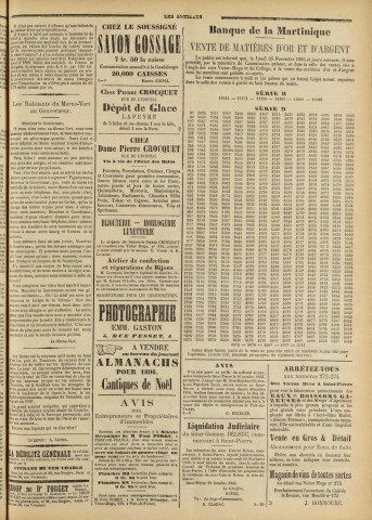 Les Antilles (1895, n° 84)