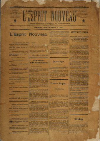 L'Esprit nouveau (n° 1)