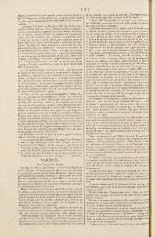 Gazette de la Martinique (1820, n° 15)