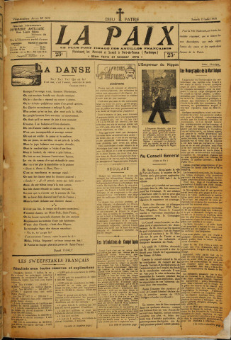 La Paix (n° 3082)