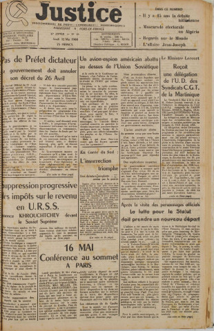 Justice (1960, n° 19)