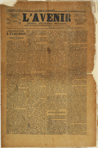 L'Avenir (n° 195-196)