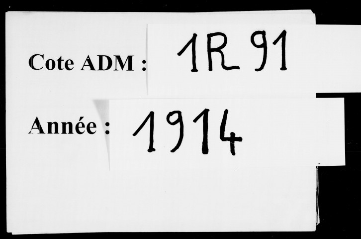 Etats signalétiques et des services, n° 503 à 1004