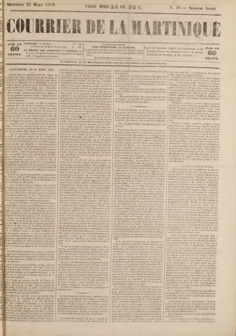 Le Courrier de la Martinique (1848, n° 24)