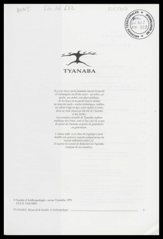 N°1 - Les univers de l'histoire