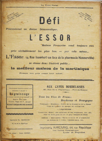 Le Franc parler (n° 7)
