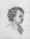 Portrait d'un enfant, en buste