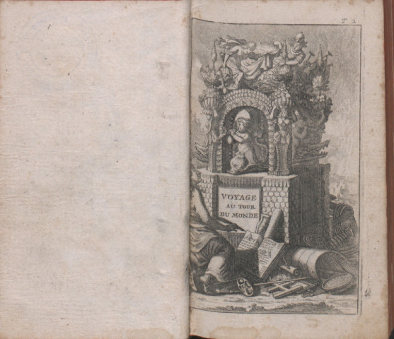 Nouveau [suite et supplément du] voyage autour du monde où l’on décrit en particulier l’istme de l’Amérique [etc.] (tome II)