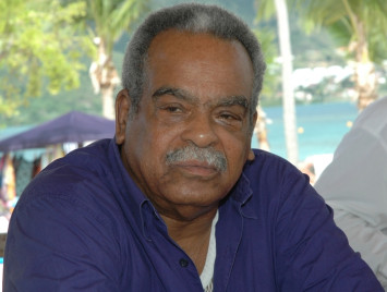 Édouard Glissant. Photo Fernand Bibas