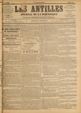 Les Antilles (1897, n° 13)