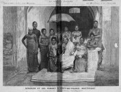 Behanzin et ses femmes à Fort-de-France (Martinique)