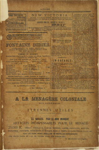 La Colonie (n° 400)