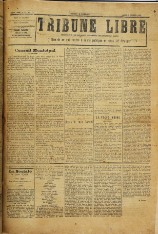 La Tribune libre (n° 200)