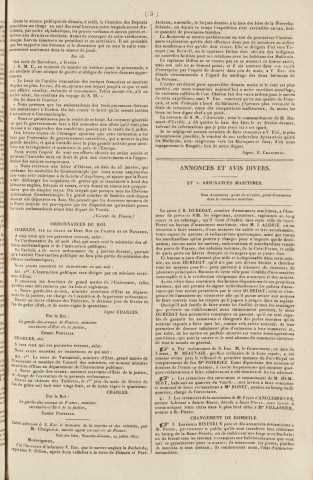 Gazette de la Martinique (1828, n° 25)