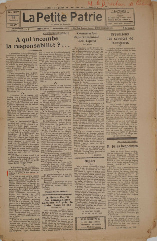La Petite Patrie (n° 287)