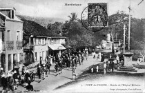 Martinique. Fort-de-France. Entrée de l'hôpital militaire