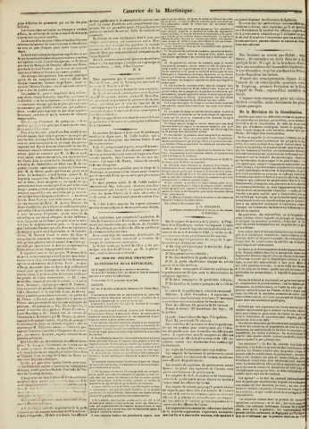 Le Courrier de la Martinique (1852, n° 18)