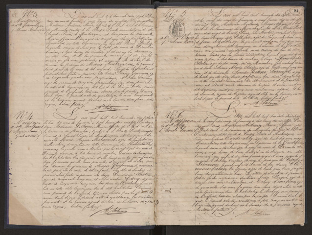 Naissances, mariages, décès, reconnaissances