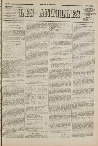 Les Antilles (1879, n° 40)