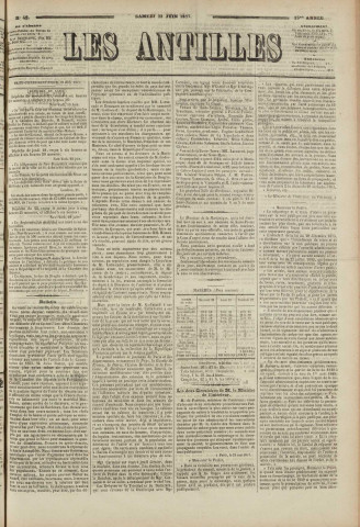Les Antilles (1877, n° 49)